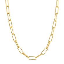 Load image into Gallery viewer, Paperclip Link Necklace