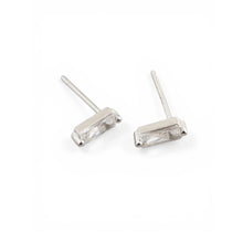 Load image into Gallery viewer, Baguette Stud Earrings