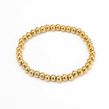 Load image into Gallery viewer, Gold Bead Bracelet