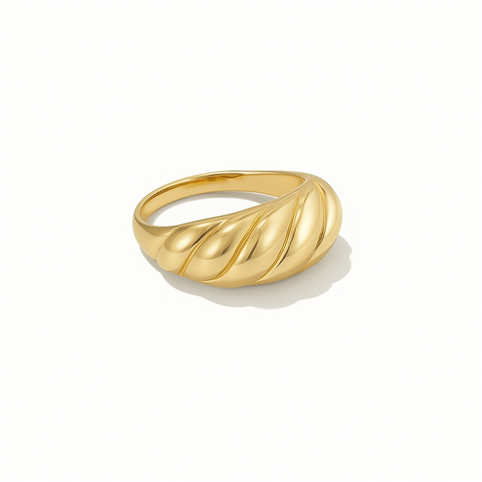 Croissant Statement Ring
