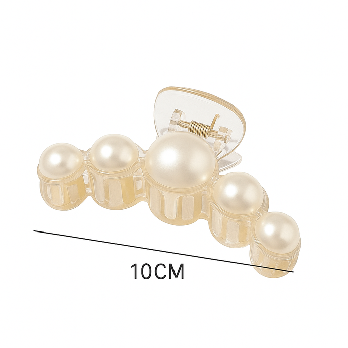 Ariel Pearls Hair Claw Large