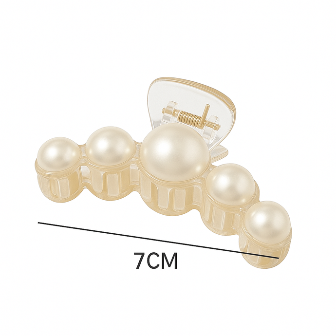 Ariel Pearls Hair Claw Medium
