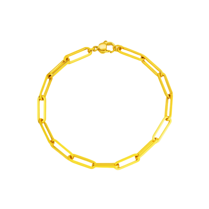 Paperclip Link Bracelet