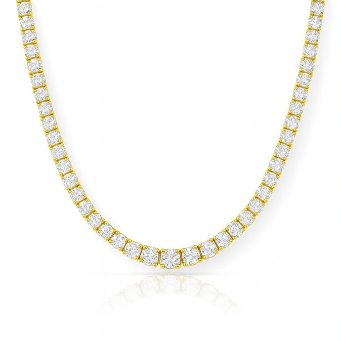 Bold Tennis Necklace