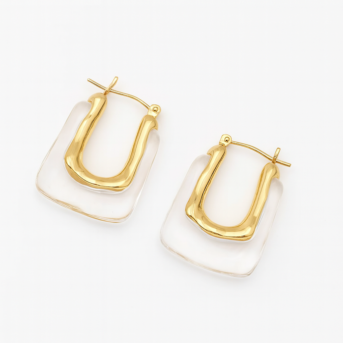 Resin Statement Earrings