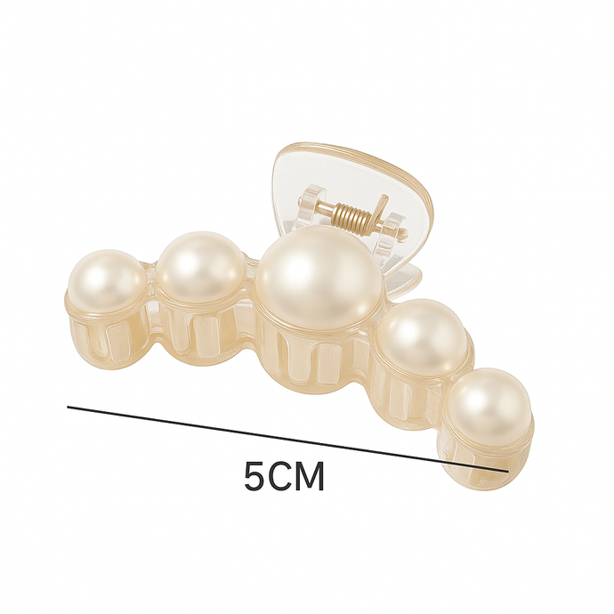 Ariel Pearls Hair Claw Small