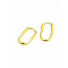 Load image into Gallery viewer, Rectangle Hoop Earrings
