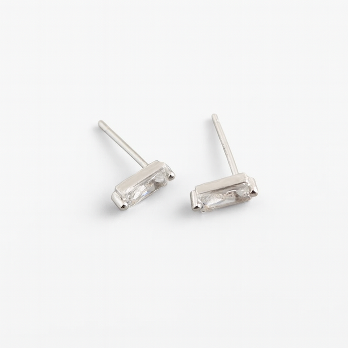 Baguette Stud Earrings