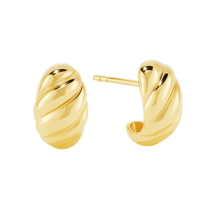 Croissant Chunky Earrings