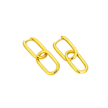 Load image into Gallery viewer, Paperclip Drop Earrings
