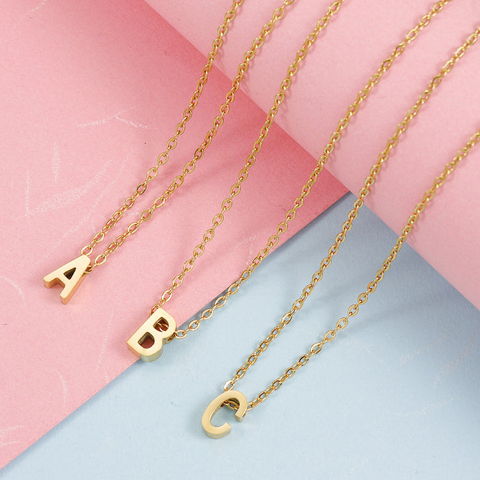 Letter Initial Necklace