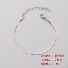 Load image into Gallery viewer, Mini Herringbone Bracelet
