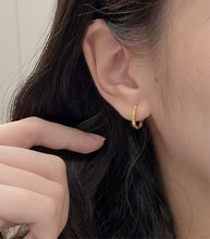 Load image into Gallery viewer, Forever Gold Hoops Earrings
