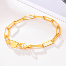 Load image into Gallery viewer, Taylor Paperclip Chain Link Bracelet
